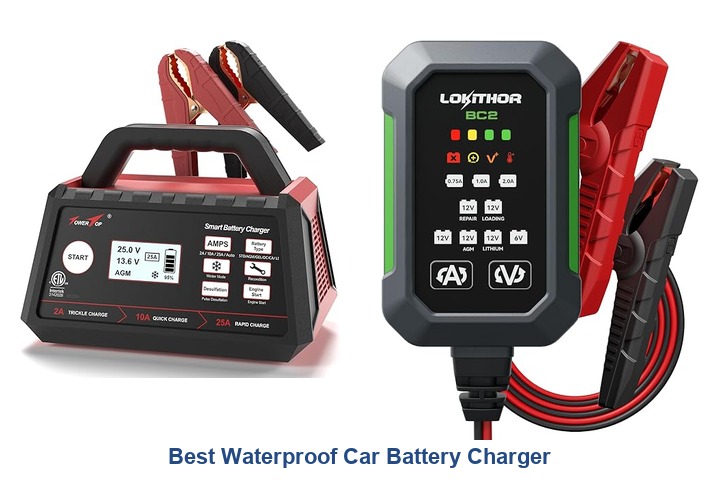 best waterproof car battery charger