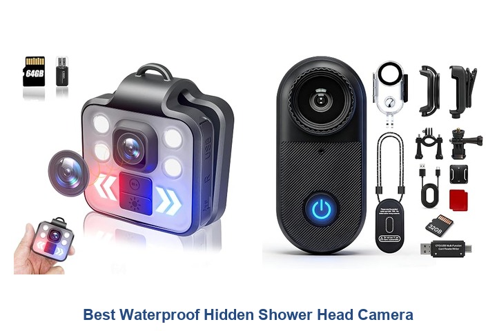 best waterproof hidden shower head camera