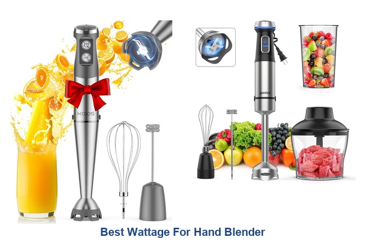 best wattage for hand blender