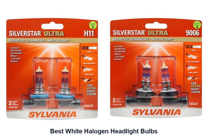 best white halogen headlight bulbs