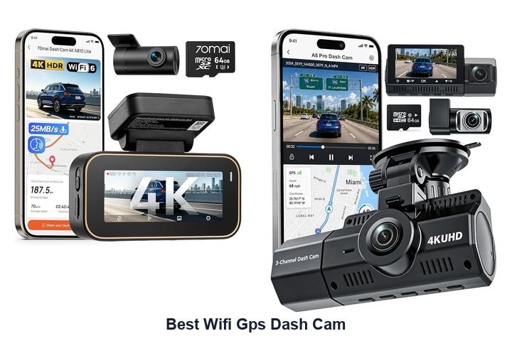 best wifi gps dash cam
