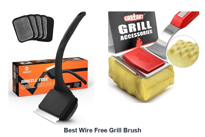 best wire free grill brush