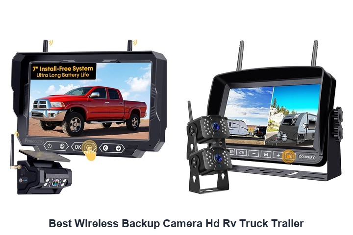 best wireless backup camera hd rv truck trailer