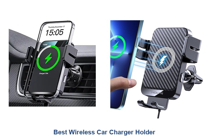 best wireless car charger holder