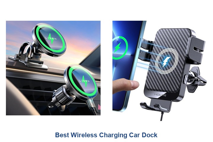 best wireless charging car dock