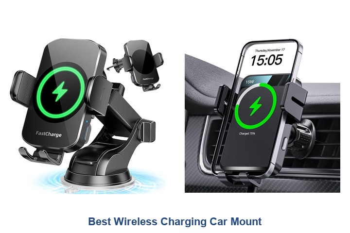 best wireless charging car mount