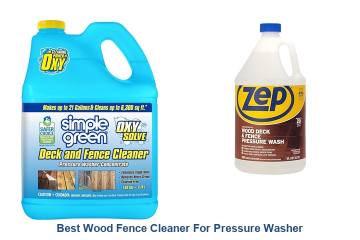 best wood fence cleaner for pressure washer