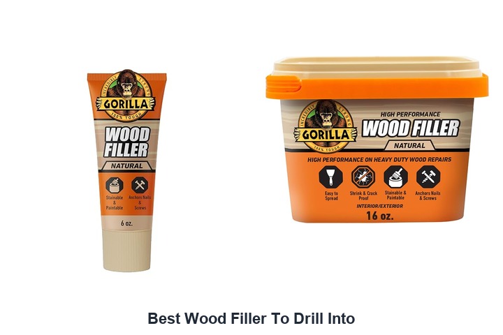 best wood filler to drill into